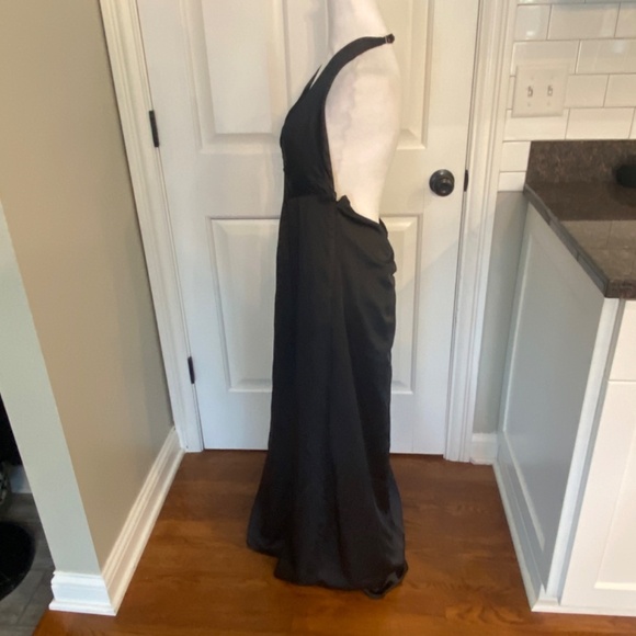 New! Free People dance til dawn Halter Maxi Dress nwot black 33461 - Picture 6 of 15